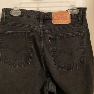 Vintage Black Levi's Mom Jeans